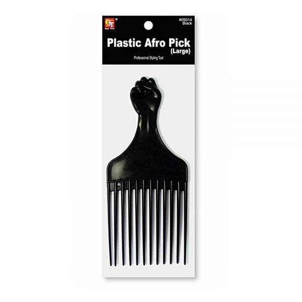 BT Plastic Afro Pick Hair Lift Comb Large