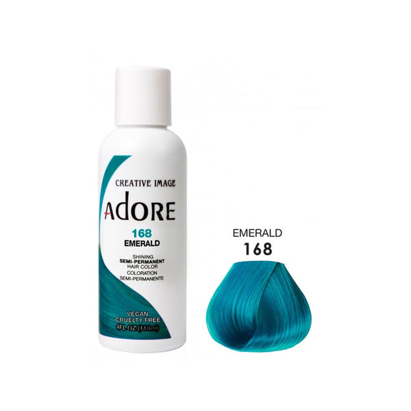 Adore Semi-Permanent Hair Color 168- Emerald