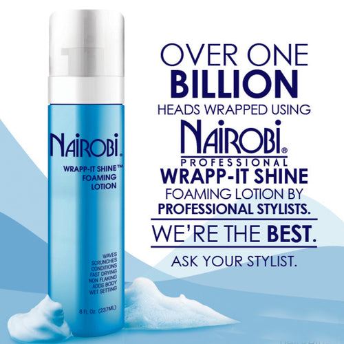 Nairobi Wrap-It Shine Foam Lotion