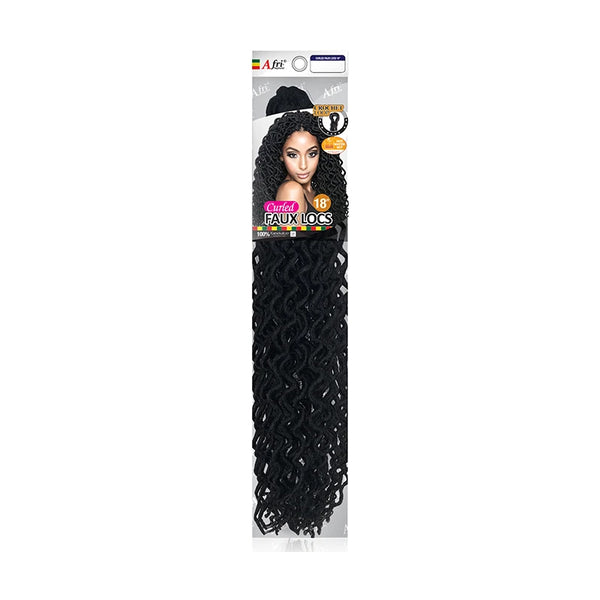 Mane Concept AFRI Naptural Synthetic Curled Faux Locs 18"