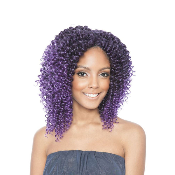 Afri Naptural Synthetic Hair Caribbean Braid 2X Water Wave 10"