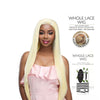Premium human blend whole lace wig