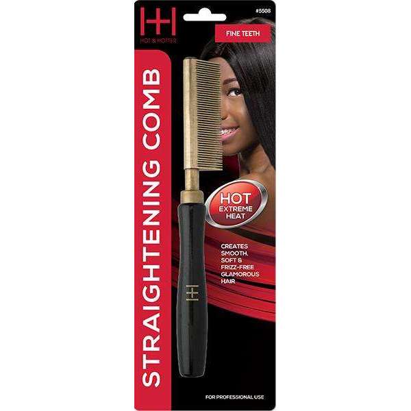 Hot & Hotter Thermal  Straightening Comb Wide Teeth #5508