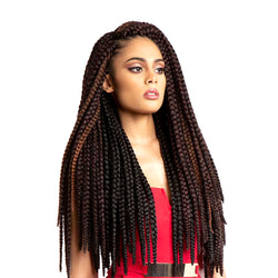 Sensationnel African Collection Synthetic 3X Box Braid 14"+14"+14"