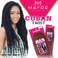 MAYDE Beauty Synthetic Cuban Twist Braid 18"