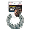 Donna Stretchable Hair Braiding Strings - Silver