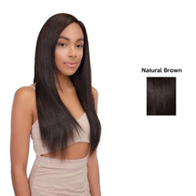 Janet 100% Unprocessed Natural Virgin Remy Human Hair Bundle Straight 18"20"22" with 13'x4" Temple Lace Frontal