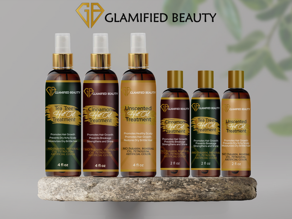 Glamified Beauty Unscented Hot Oil 2oz