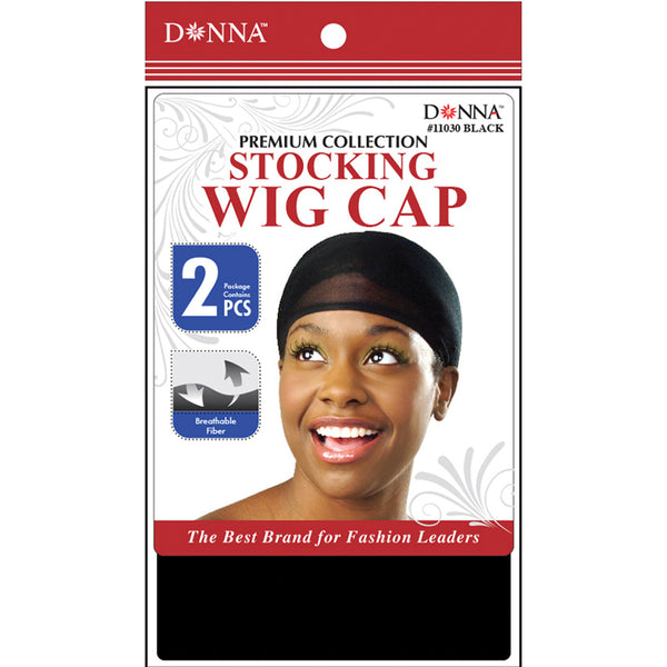 Donna Premium Collection Stocking Wig Cap 2pcs