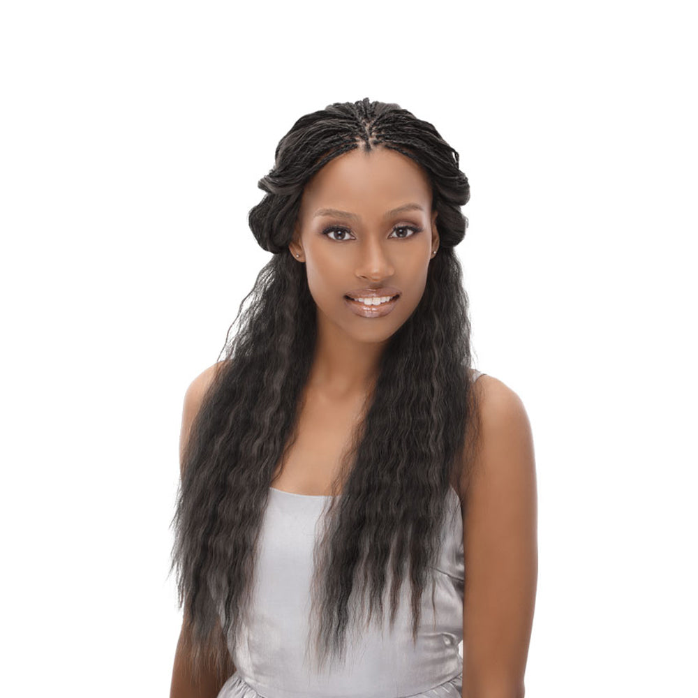 Janet unprocessed Wet & Wavy Natural S/French Bulk 16